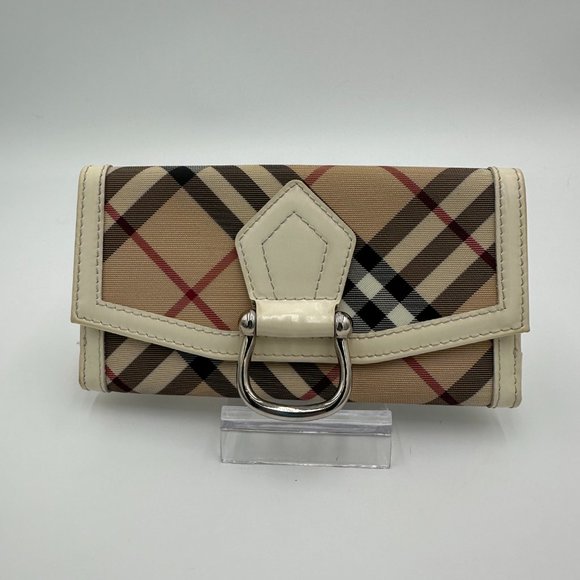 BURBERRY Nova Check Wallet - Picture 2 of 15